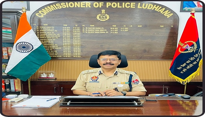 Newly appointed Commissioner of Police for Ludhiana, IPS Nilabh Kishore, took charge of the post